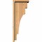 Ekena Millwork Mediterranean Smooth Corbel w/Backplate, Western Red Cedar, 7 1/2"W x 10"D x 26"H COR08X10X26MED01SWR - alternate 4
